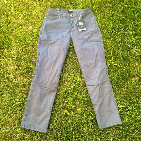 Outdoor Research Lined Work Pants - Storm - Wm 8 - NWT - Picture 1 of 9